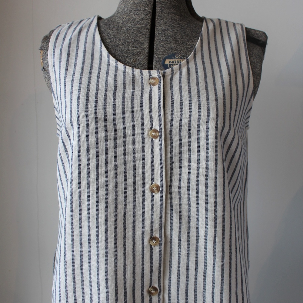 Movint Pinstripe Crop Top